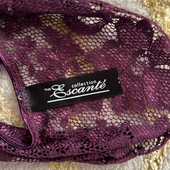 High Waisted Two Piece Lace Lingerie Set - Picture 9 of 12